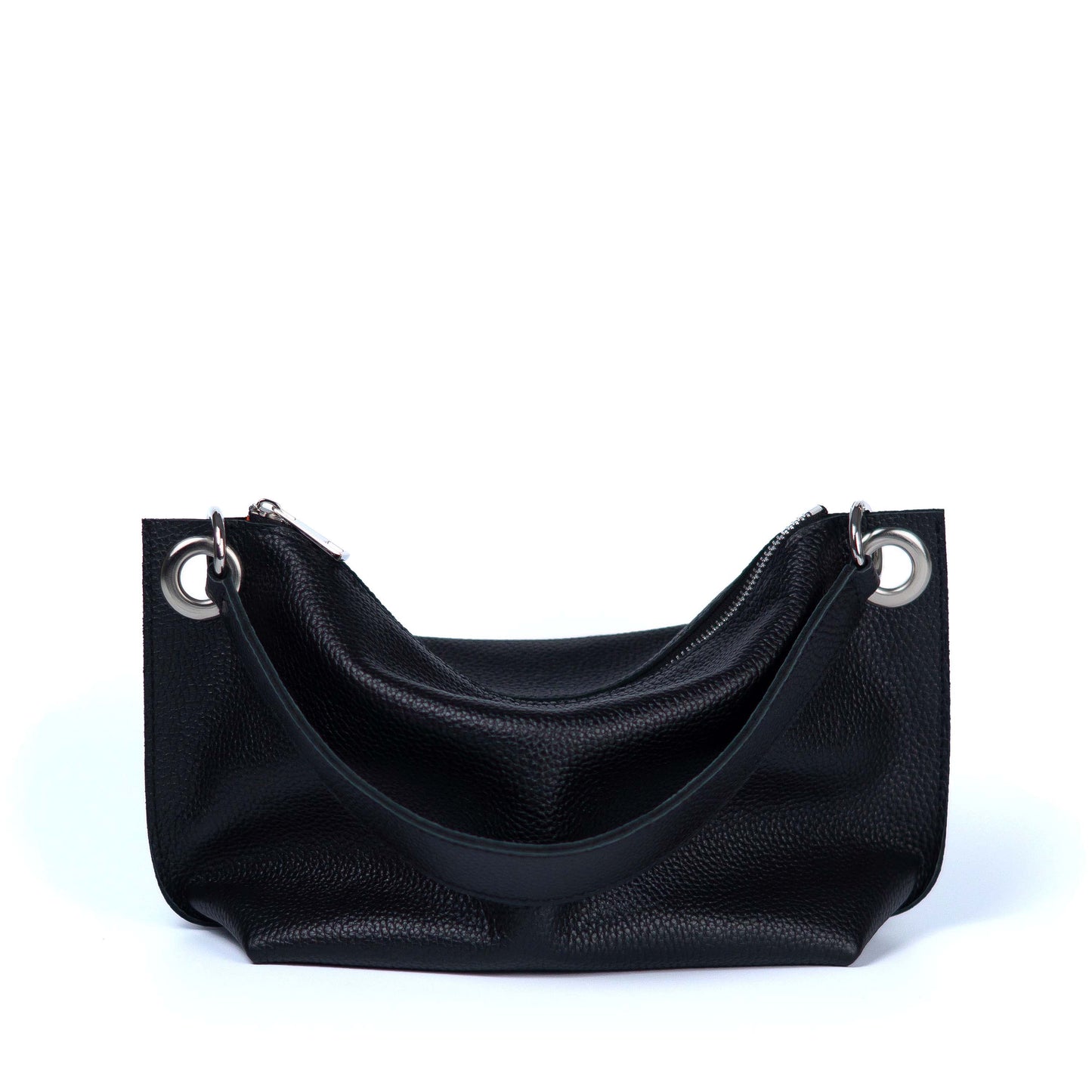 Black Soft Leather Bag for Women - Pache Vivere - Pache