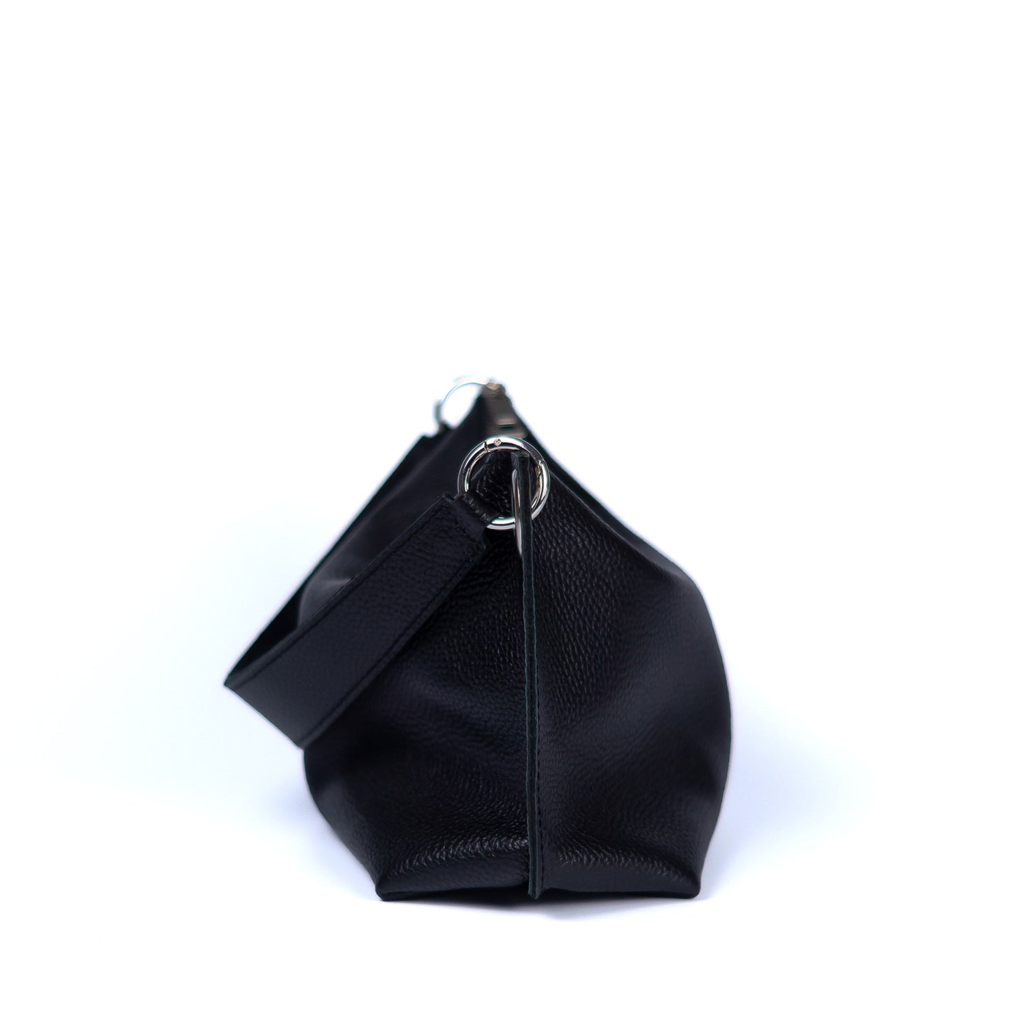 Black Soft Leather Bag for Women - Pache Vivere - Pache