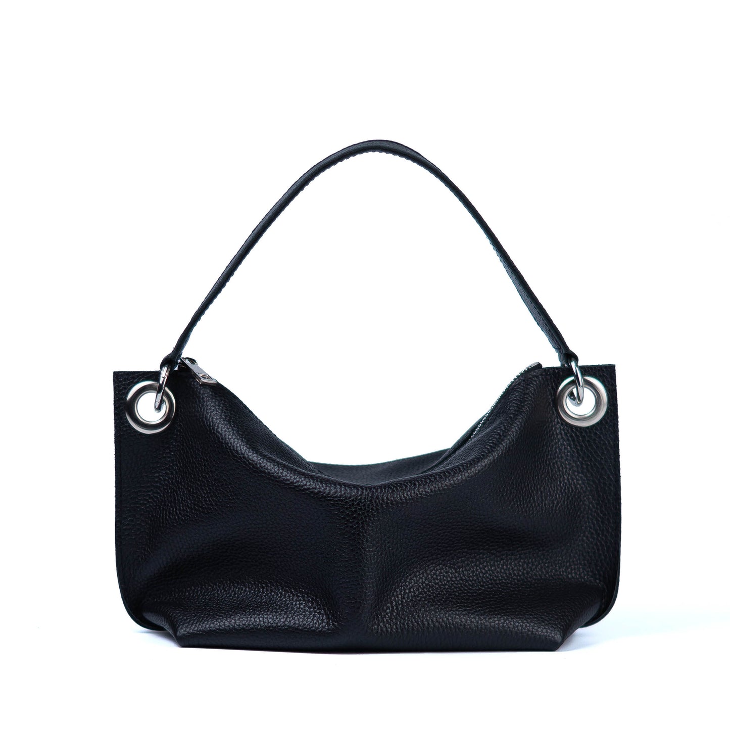 Black Soft Leather Bag for Women - Pache Vivere - Pache