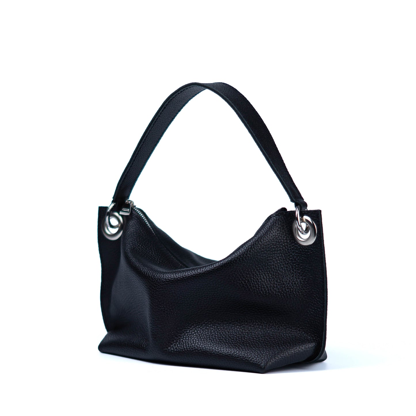 White Soft Leather Bag for Women - Pache Vivere - Pache