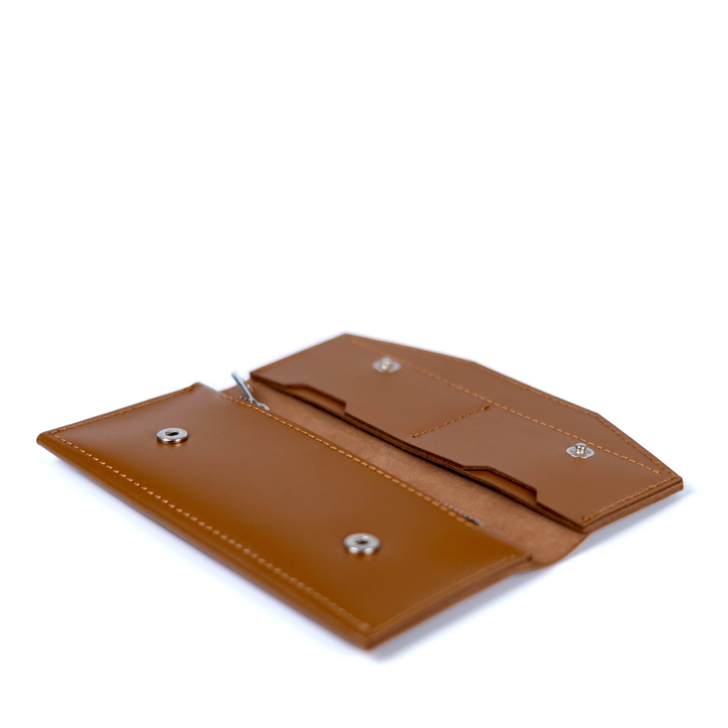 Brown Leather Wallet for Men and Women - Pache Beyra