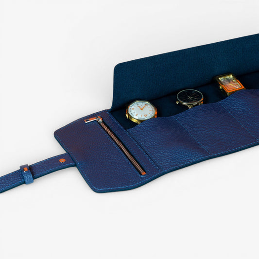 Blue Aven Watch Roll