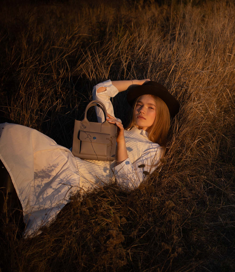 Women's Leather Mini Tote Bags