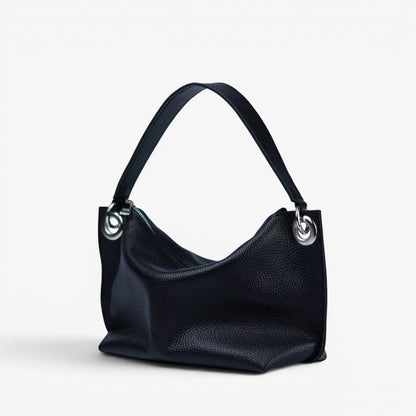White Soft Leather Bag for Women - Pache Vivere - Pache