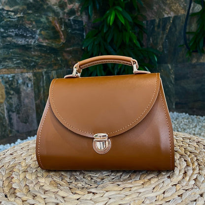 Brown  Leather Bag for Women - Pache Taistra - Pache