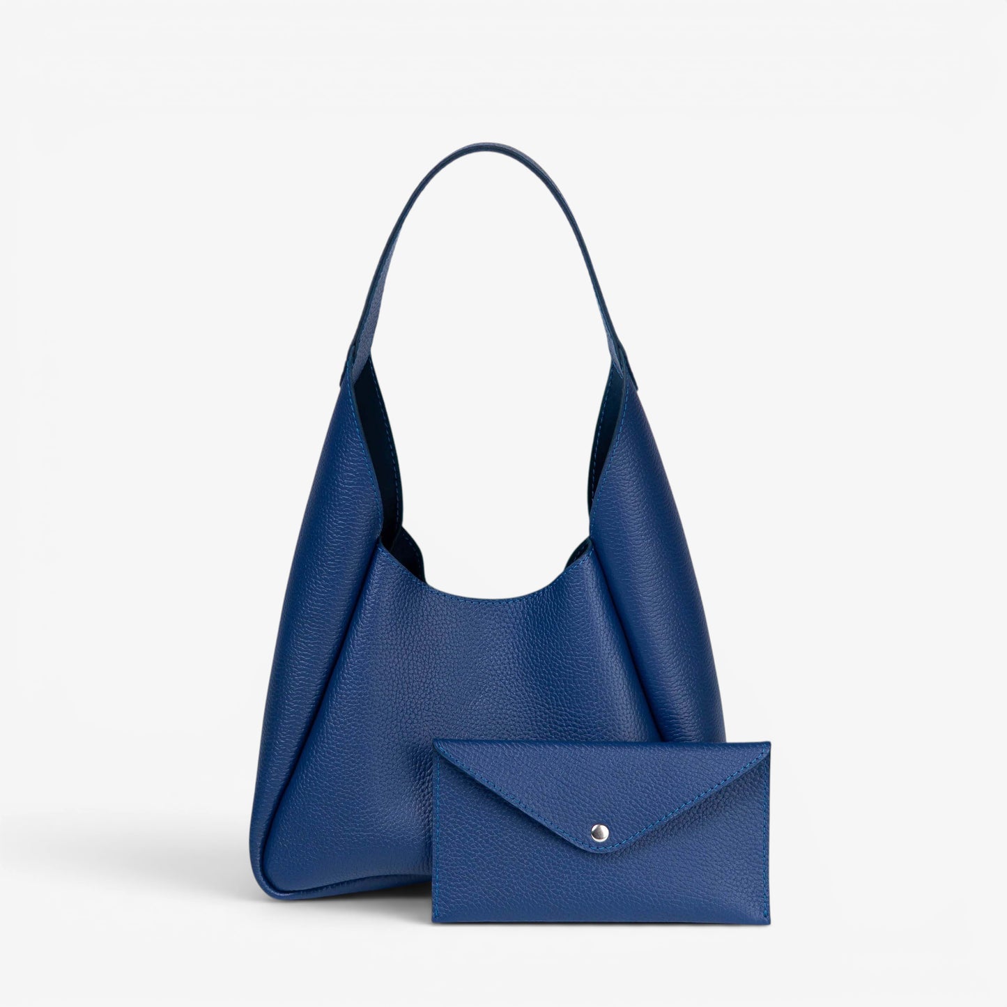 Red Leather Hobo Bag for Women - Pache Torba - Pache