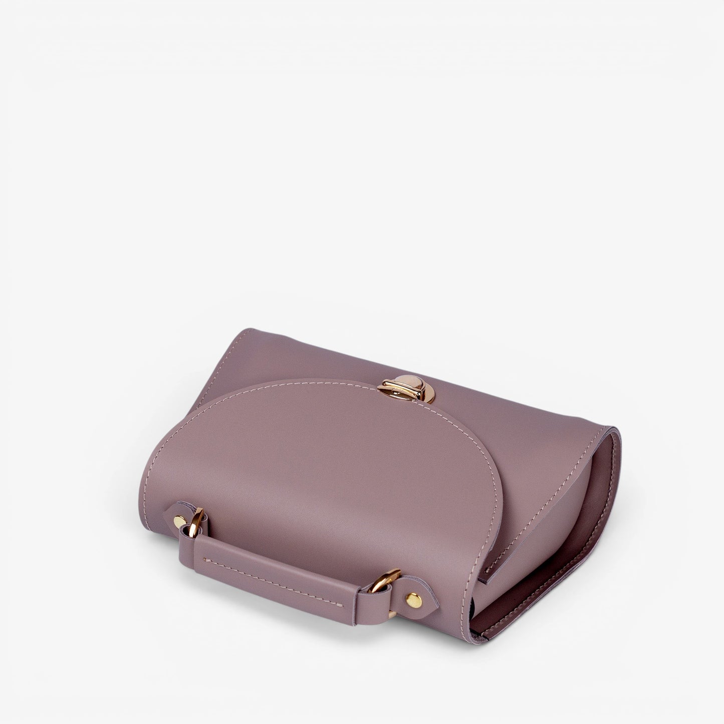 Grey Leather Bag for Women - Pache Taistra - Pache