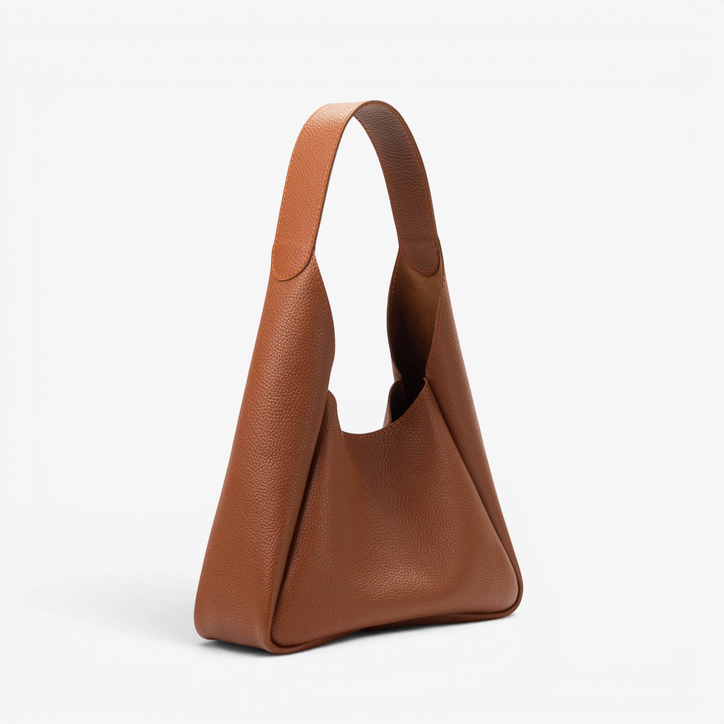 Cognac Brown Torba Hobo Bag