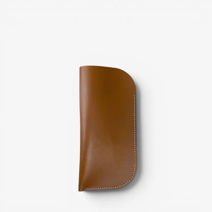 Brown Leather Glasses Case - Pache Mili - Pache