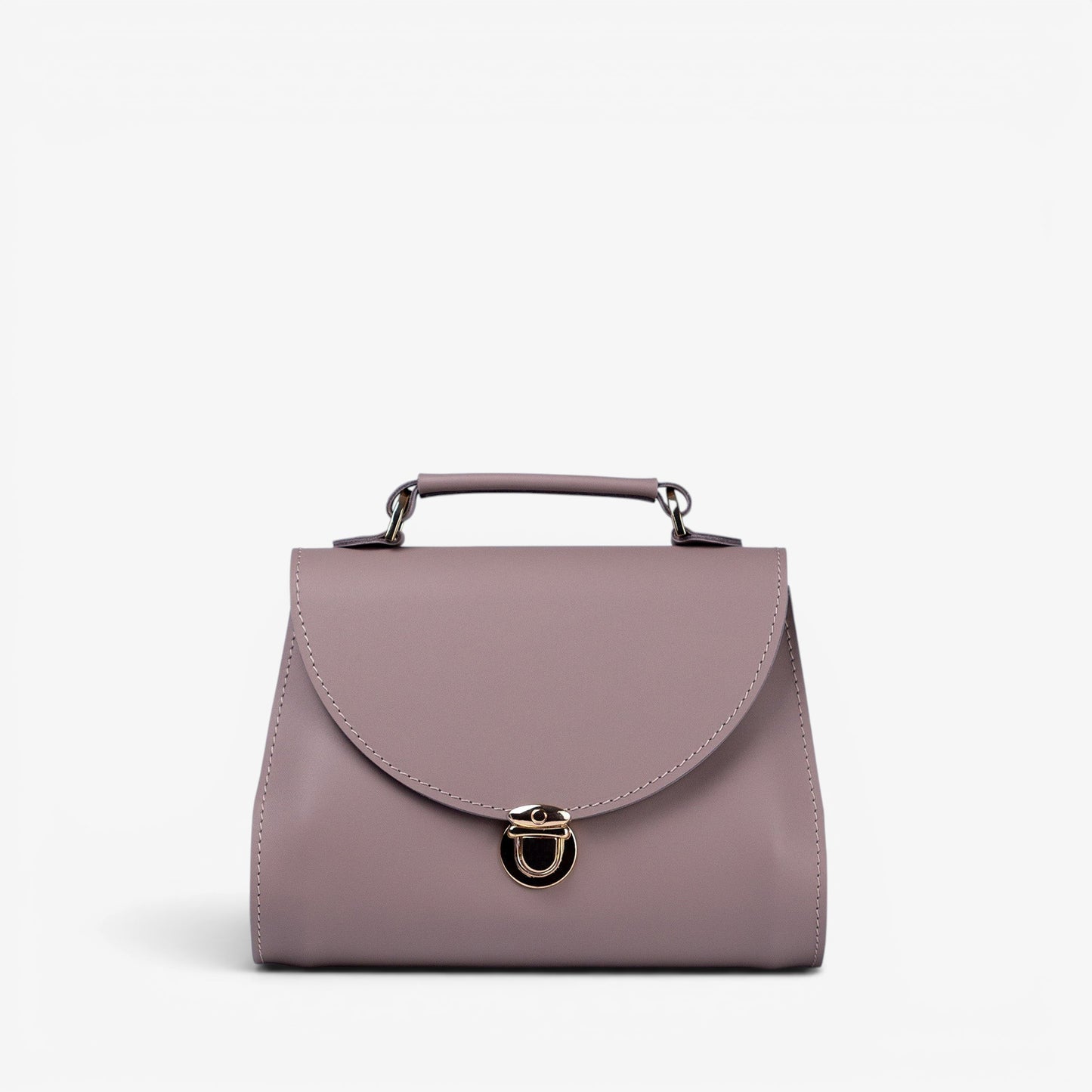 Grey Leather Bag for Women - Pache Taistra - Pache