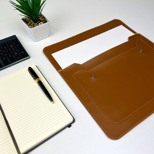 Minimalist Leather Document Folder - Pache Vesso - Pache