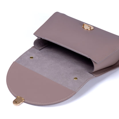 Grey Leather Bag for Women - Pache Taistra - Pache