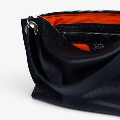 Black Soft Leather Bag for Women - Pache Vivere - Pache