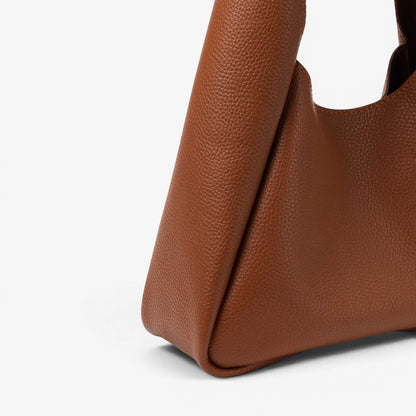 Cognac Brown Torba Hobo Bag