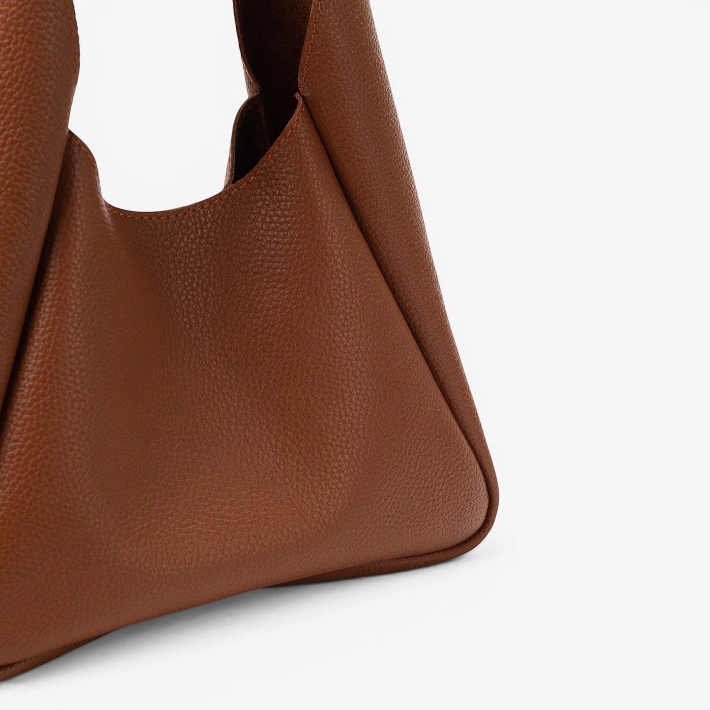 Cognac Brown Torba Hobo Bag