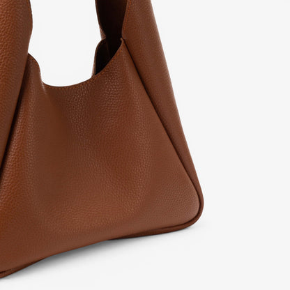 Cognac Brown Torba Hobo Bag