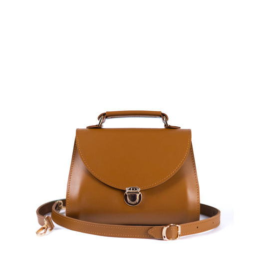 Brown  Leather Bag for Women - Pache Taistra