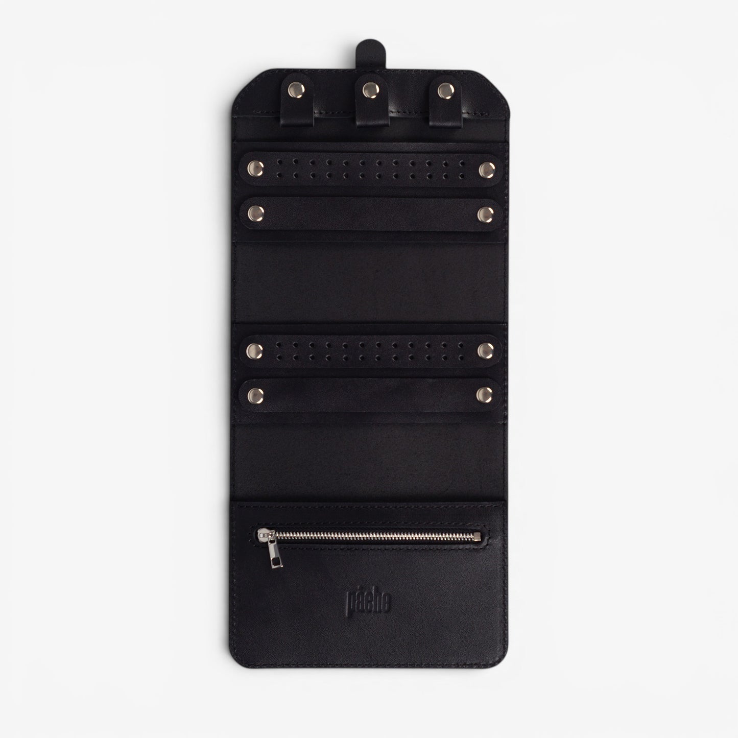 Black Elin Jewelry Roll