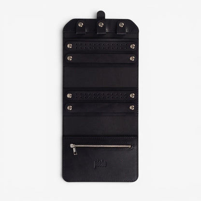 Black Elin Jewelry Roll