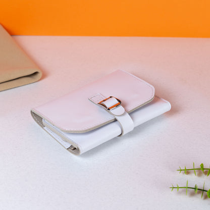 White Elin Jewelry Roll