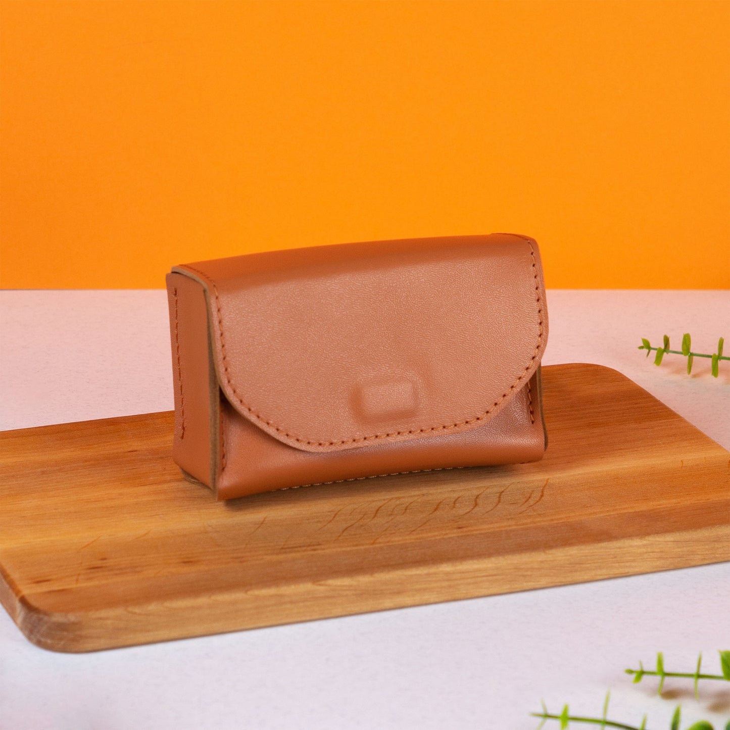 Cognac Brown Arcana Tarot Deck Case