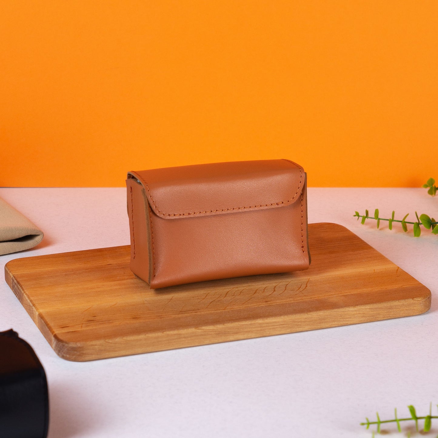 Cognac Brown Arcana Tarot Deck Case