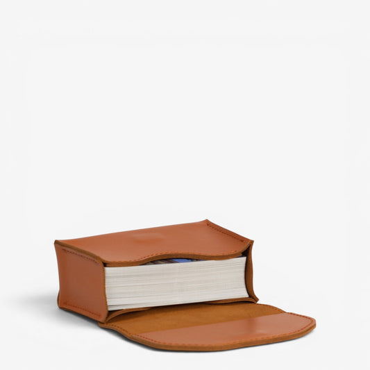 Cognac Brown Arcana Tarot Deck Case