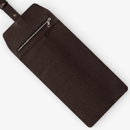 Chocolate Brown Aven Watch Roll