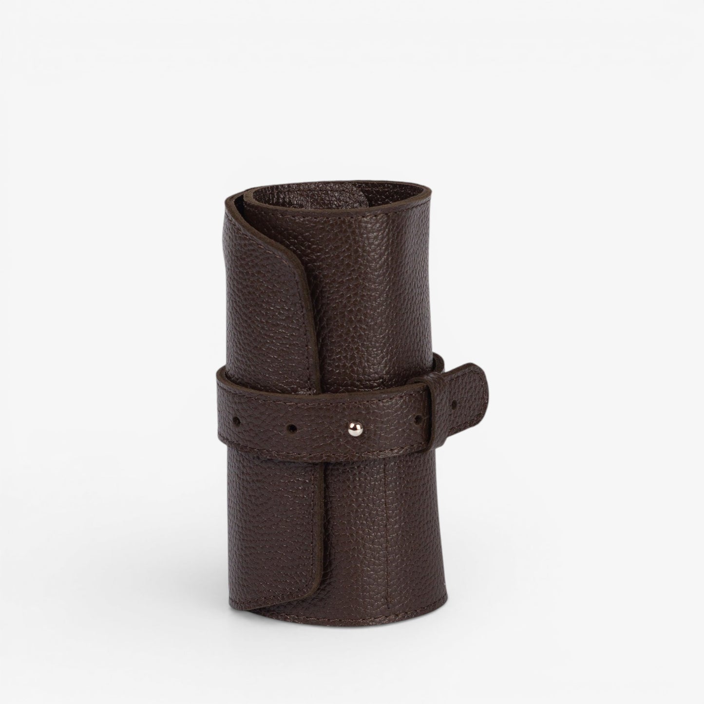 Chocolate Brown Aven Watch Roll