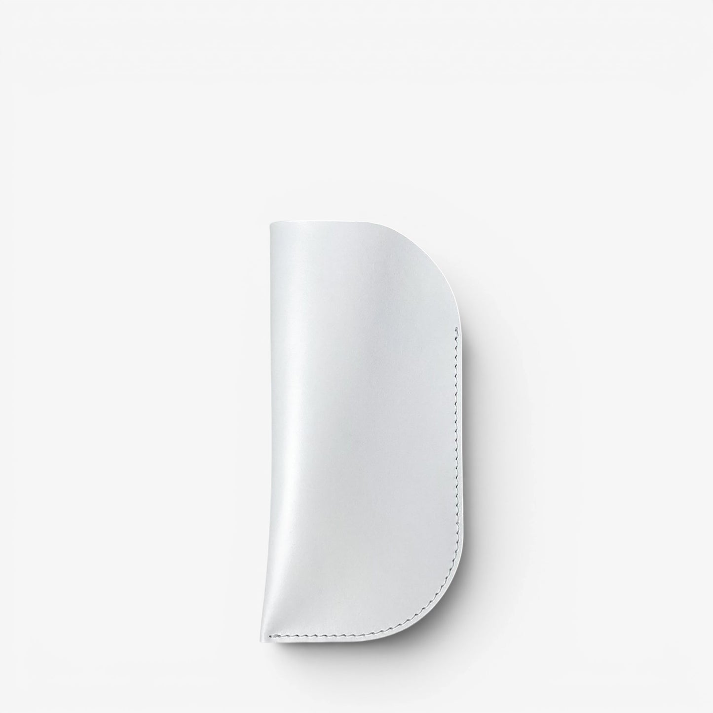 Burgundy Leather Glasses Case - Pache Mili - Pache