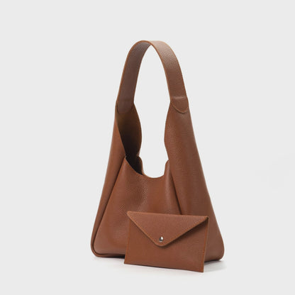 Cognac Brown Torba Hobo Bag